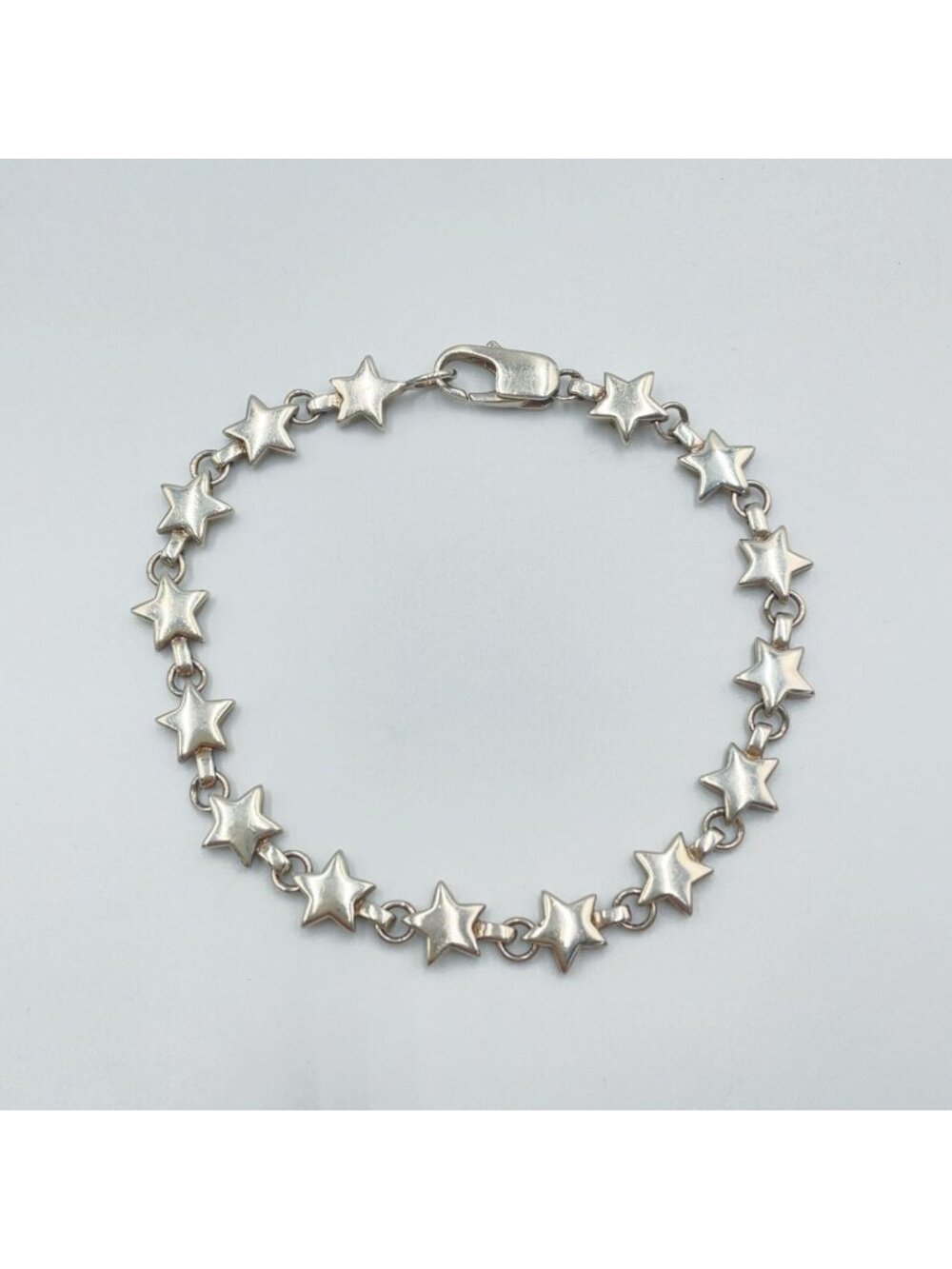 Tiffany & Co Puff Star 925 Sterling Silver Bracelet